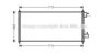 AVA QUALITY COOLING FD5361 Condenser, air conditioning